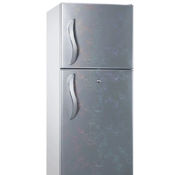 220l Double Door Refrigerator Top Freezer Bottom Fridge Standing