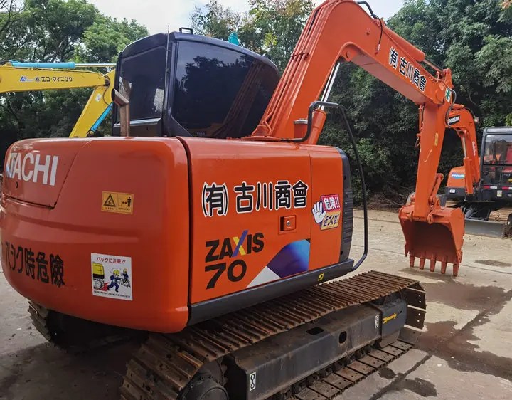Good Condition Hitachi Used Excavators Zx70 Mini Excavator Zx705a Zx60