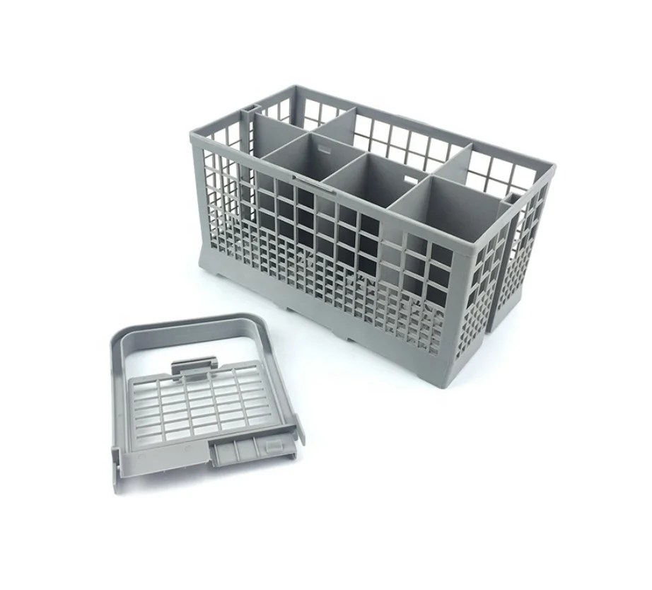 Dishwasher Spare Parts Plastic Universal Dishwasher Cutlery Basket