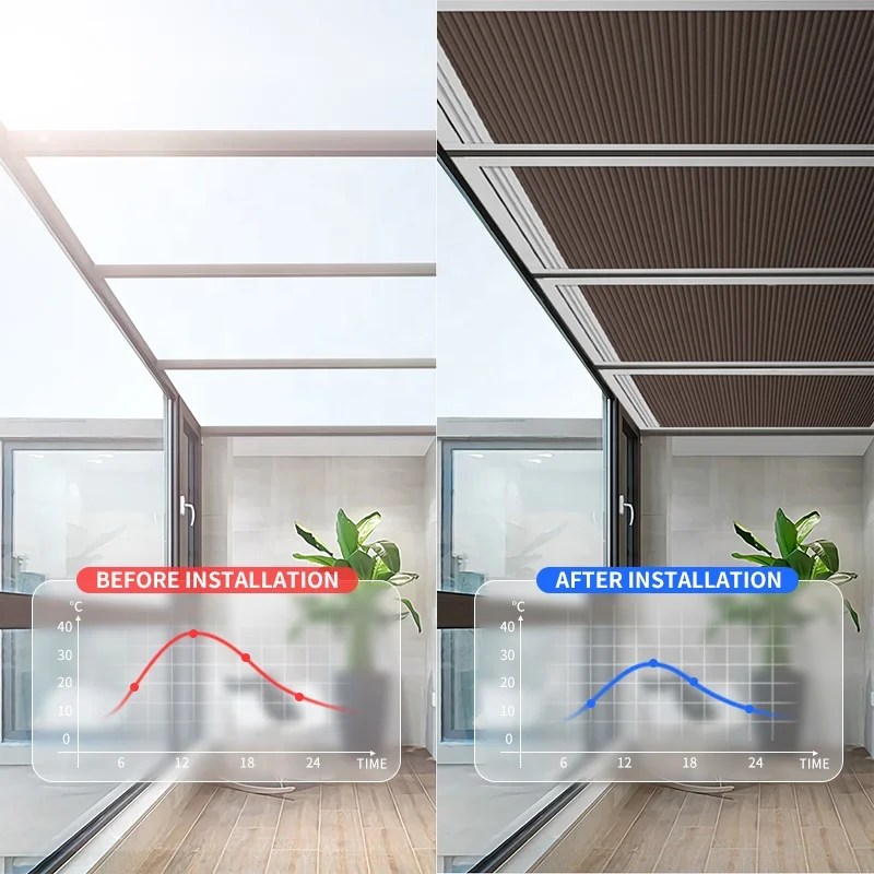 Fashion Motorized Roof Skylight Shades Cellular Blinds For
