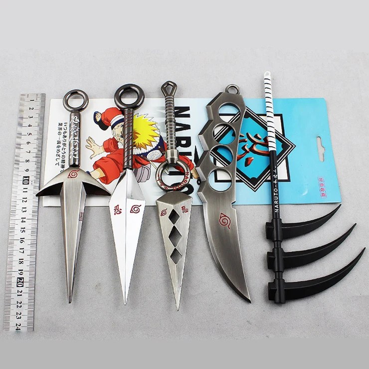 2224 Cm 7 Design Anime Naruto Alloy Kunai Executioner Blade Fist Sword