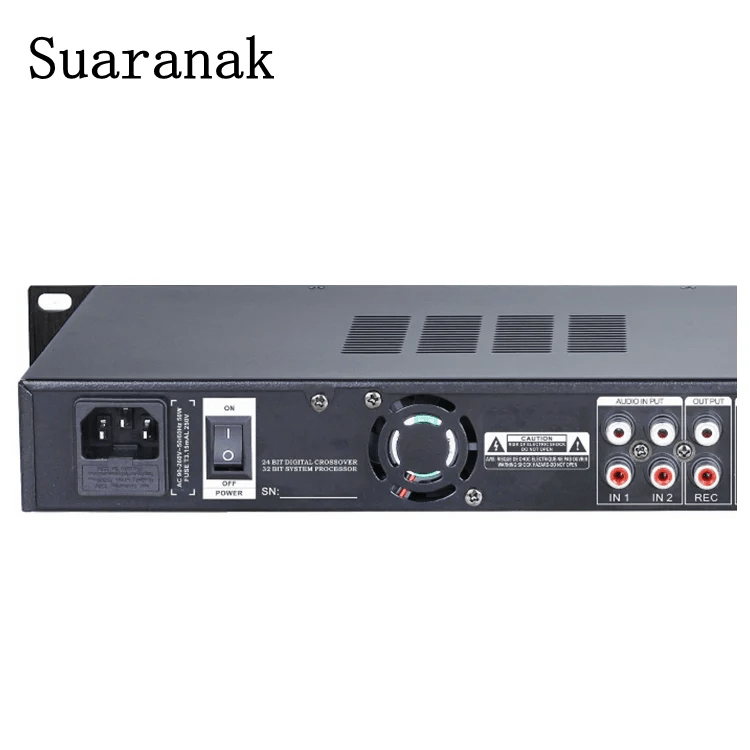 Professional Processor Kx9600 Digital Audio Dsp Processor 2 Input 6 Output Signal Led Equalizer
