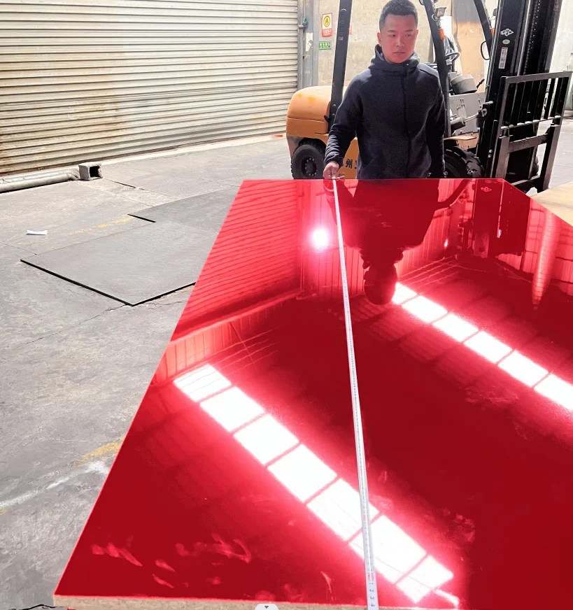 Water Resistant Mdf Melamine Laminated Mdf Board Melamine Board 18mm