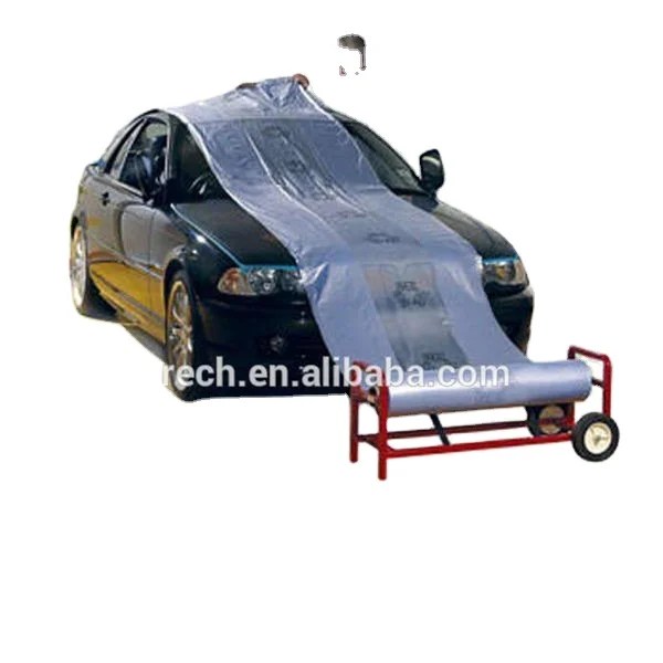 Plastic Masking Film For Automotive Paint Disposable Car Cover Premium
