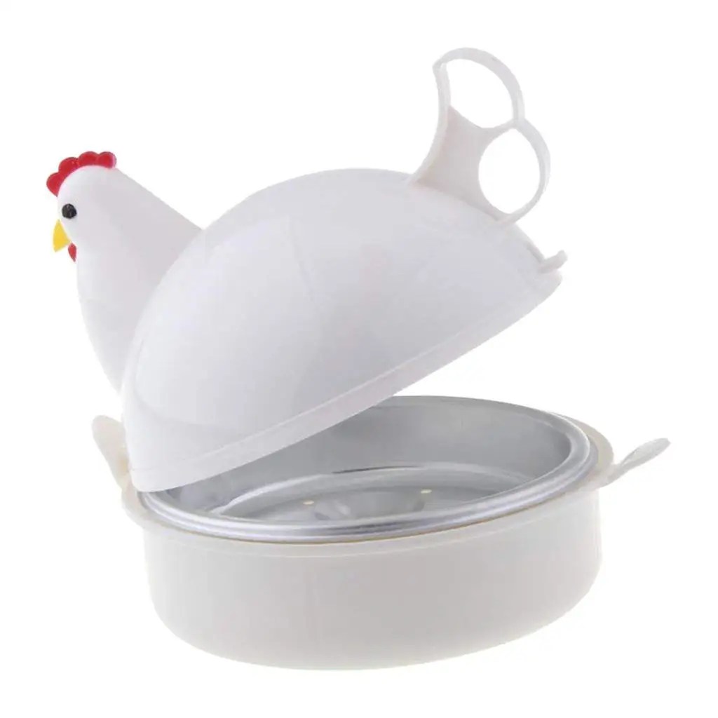 Buy Baoblaze Microwave Egg Cooker Plastic Poacher Chicken Boil Boiler