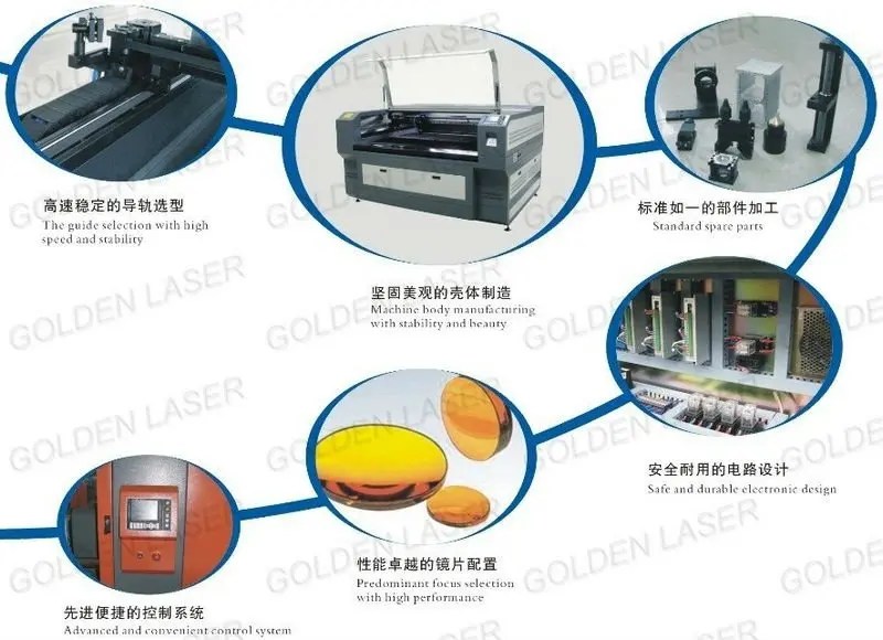 80 W 100 W 150 W Co2 Laser Mesin Pemotong Kayu Harga Untuk Mdf / Plywood / Balsa / Veneer Buy