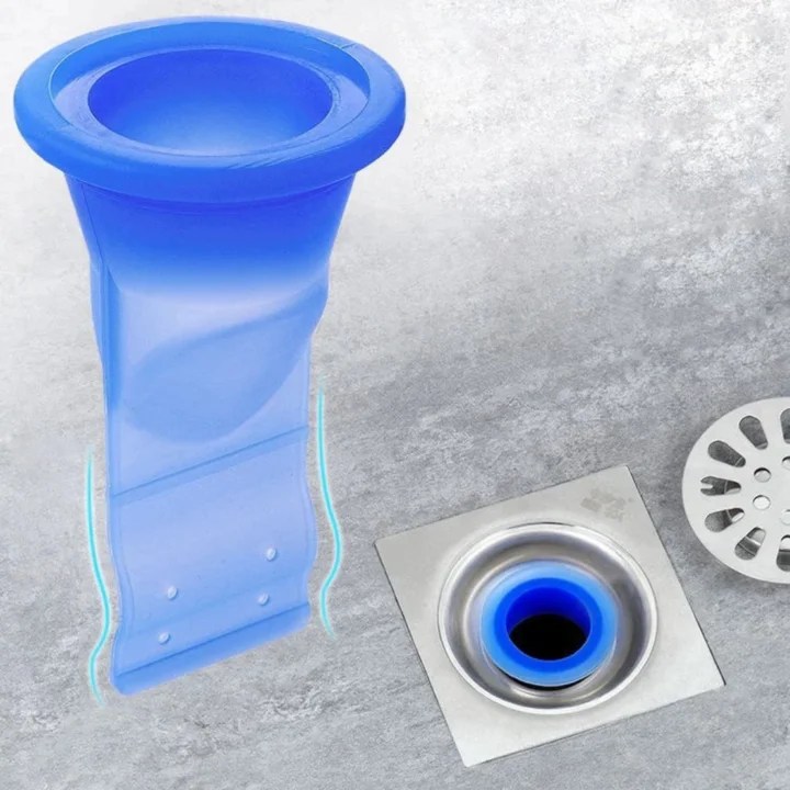 Drain Backflow Preventer Adjustable Silicone Sink Floor Drain Trap