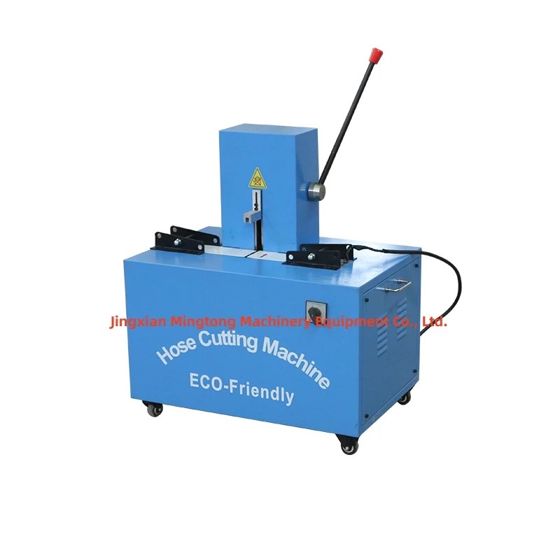 1/42 Inch Hydraulic Rubber Hose Cutting Machine Dust Free Hose Cutting