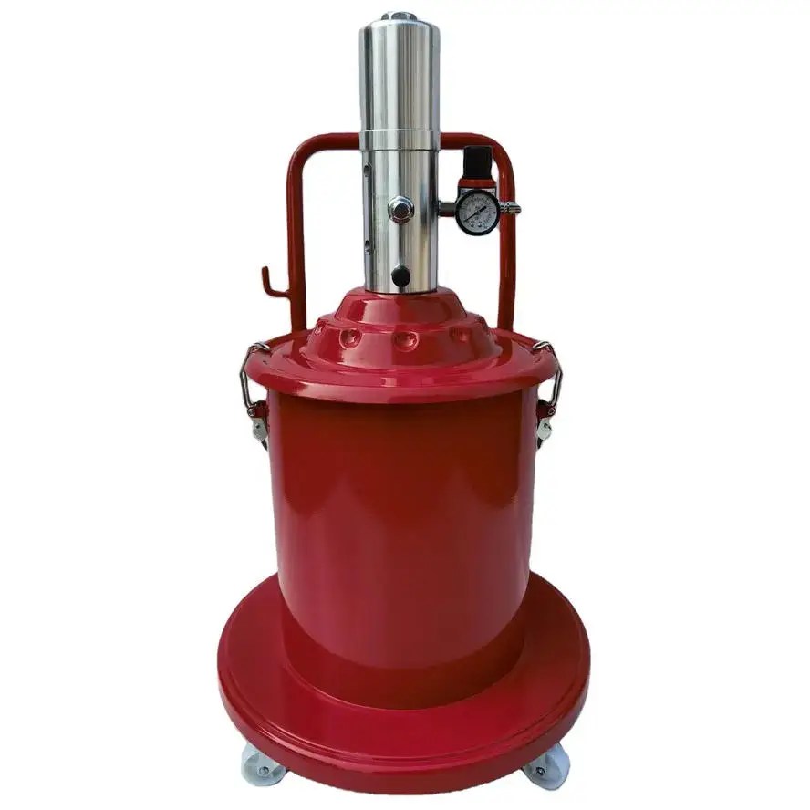 5 Gallons Air Operated Grease Pump 20 Liter Pneumatic Lubricator With