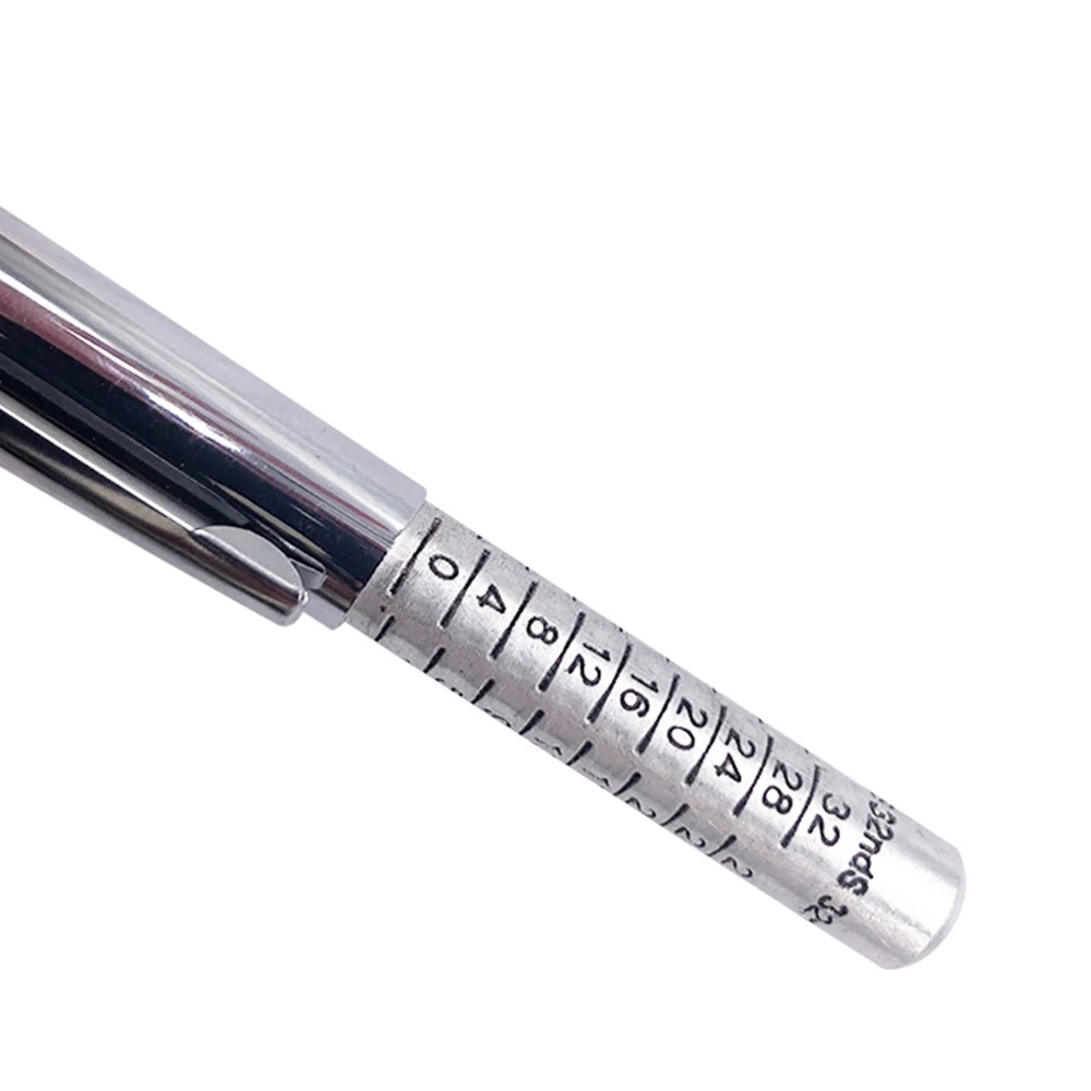 Metal Tire Depth Gauge 025mm Or 032 Nds Range Stainless Steel Body