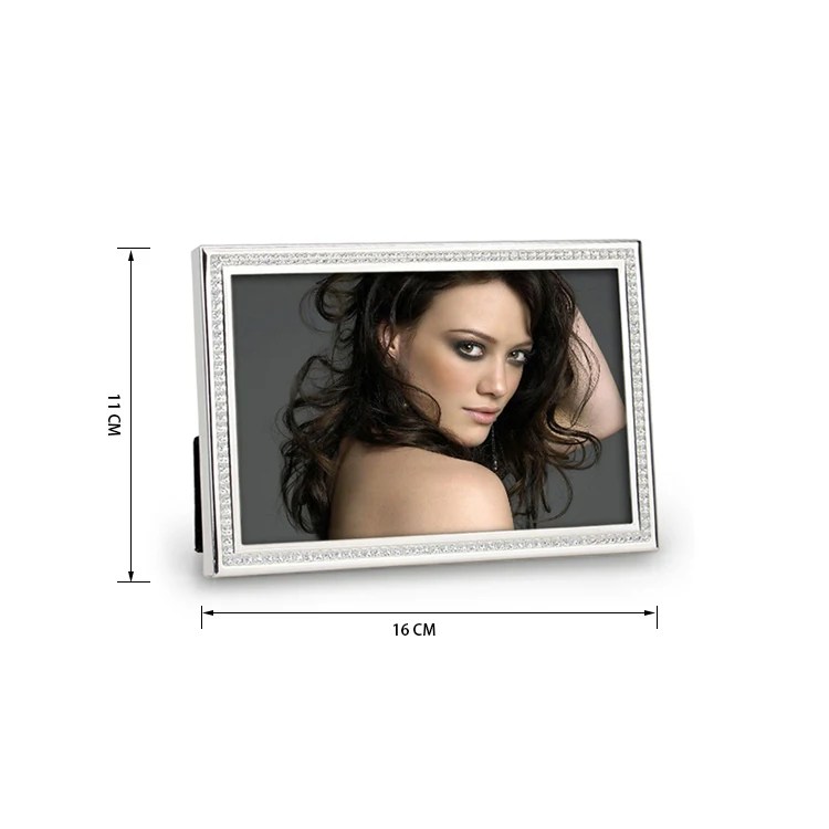 10x15cm 4x6 Inch Metal Stamp Photo Frame Picture Frame With Silver