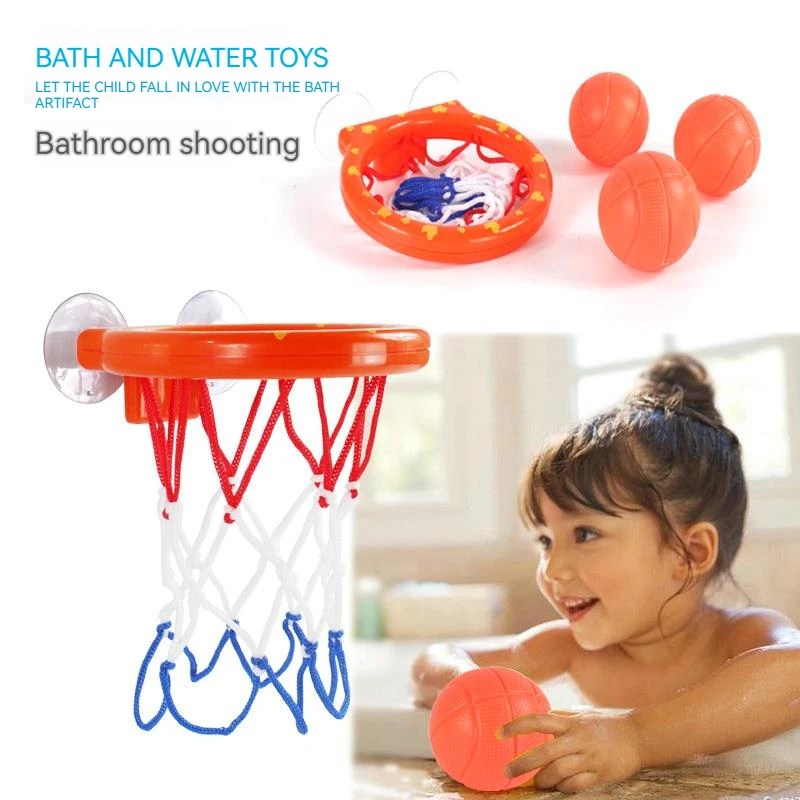 Indoor Toddler Educational Bath Toys Bathroom Strong Suction Cups Mini