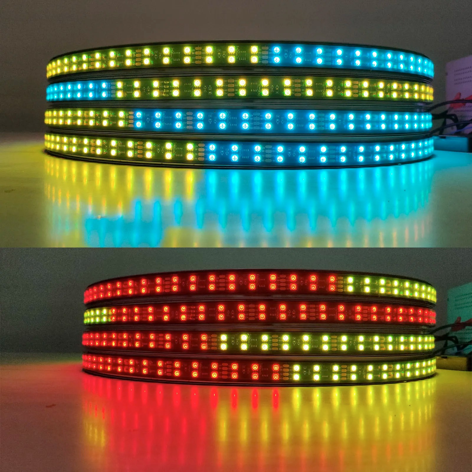 Kingshowstar Double Row Dream Color Wheel Lighting Kit Multicolor