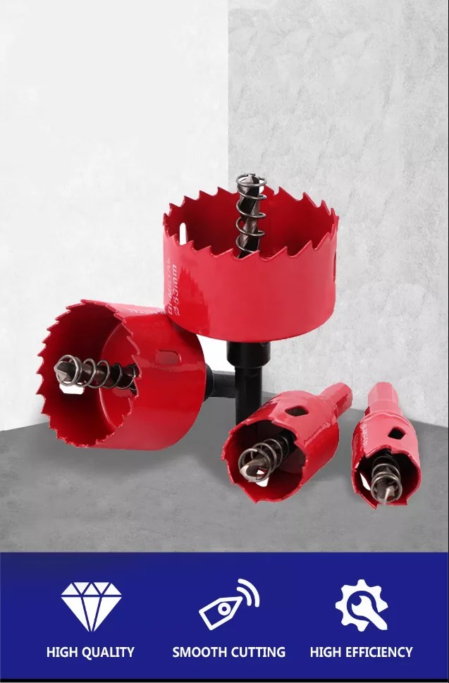 Eurocut Bimetal Hole Saw Cutter Broca Brocas Bi Metal Hole Saw For