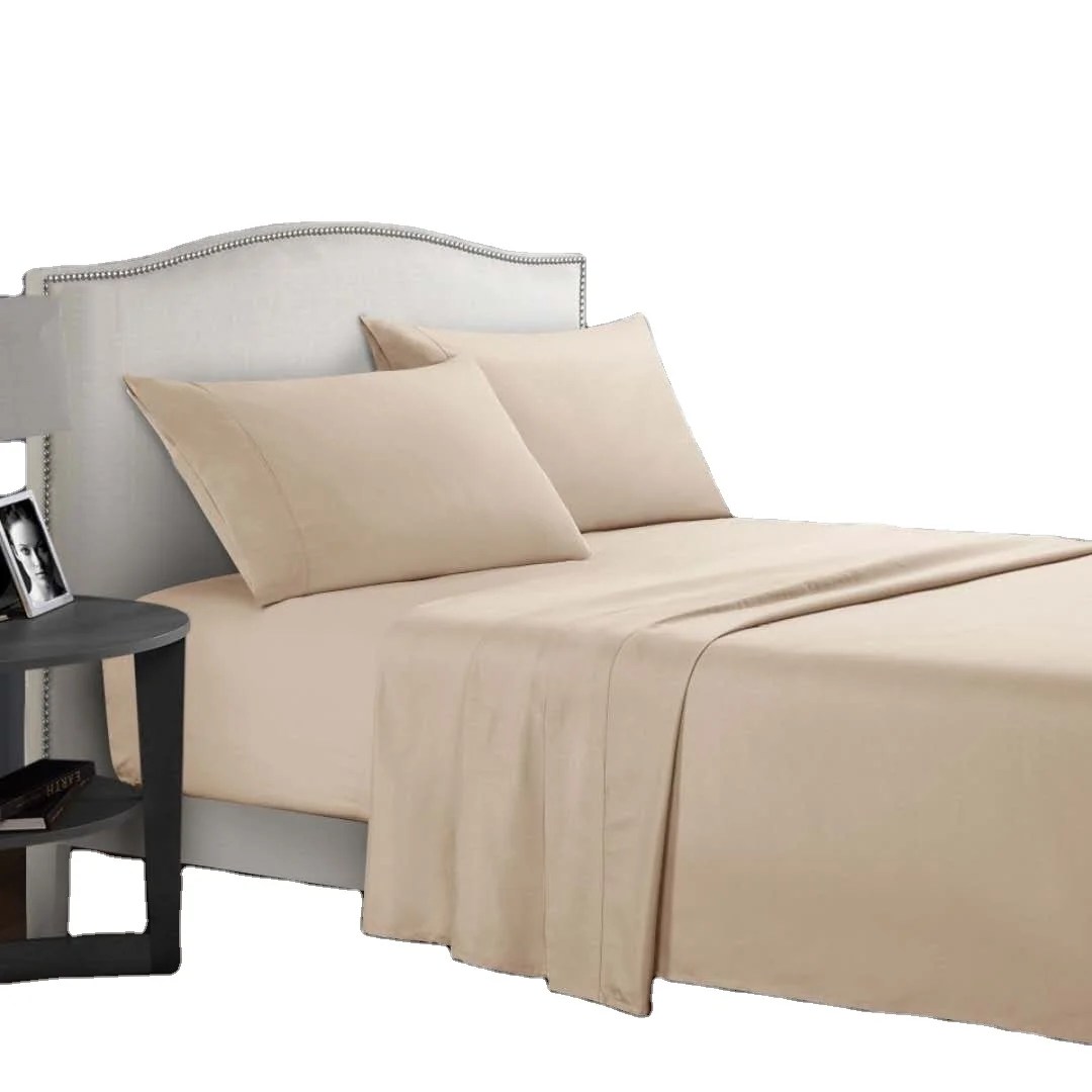 Turkey Bed Sheet Set Brushed Microfiber Bedding Wrinkle,Fade,Stain