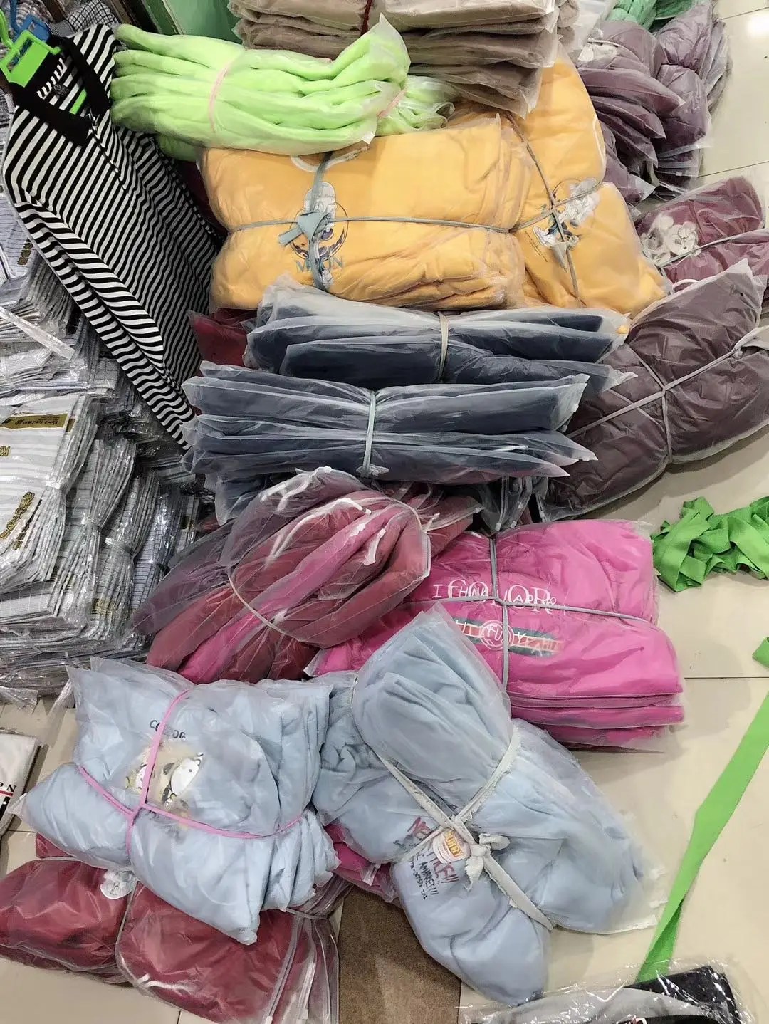 Bulk Wholesale Used Children Clothes Sale Baby Summer Shirts Cotton Hot