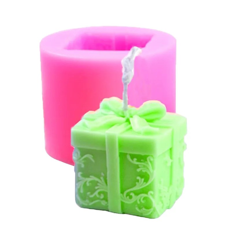 Custom 3D Christmas Cuboid Shape Moldes De Silicona Para Velas Silicone Candle Molds For Soap And Candles Making - Buy Moldes De Silicona Para Velas ,Silicon Molds For Soap And Candles,Custom Silicone Molds