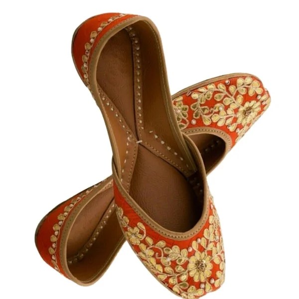 Pakistani Khussa / Khussa Shoes Women Flat/light Weight Mixed Colors