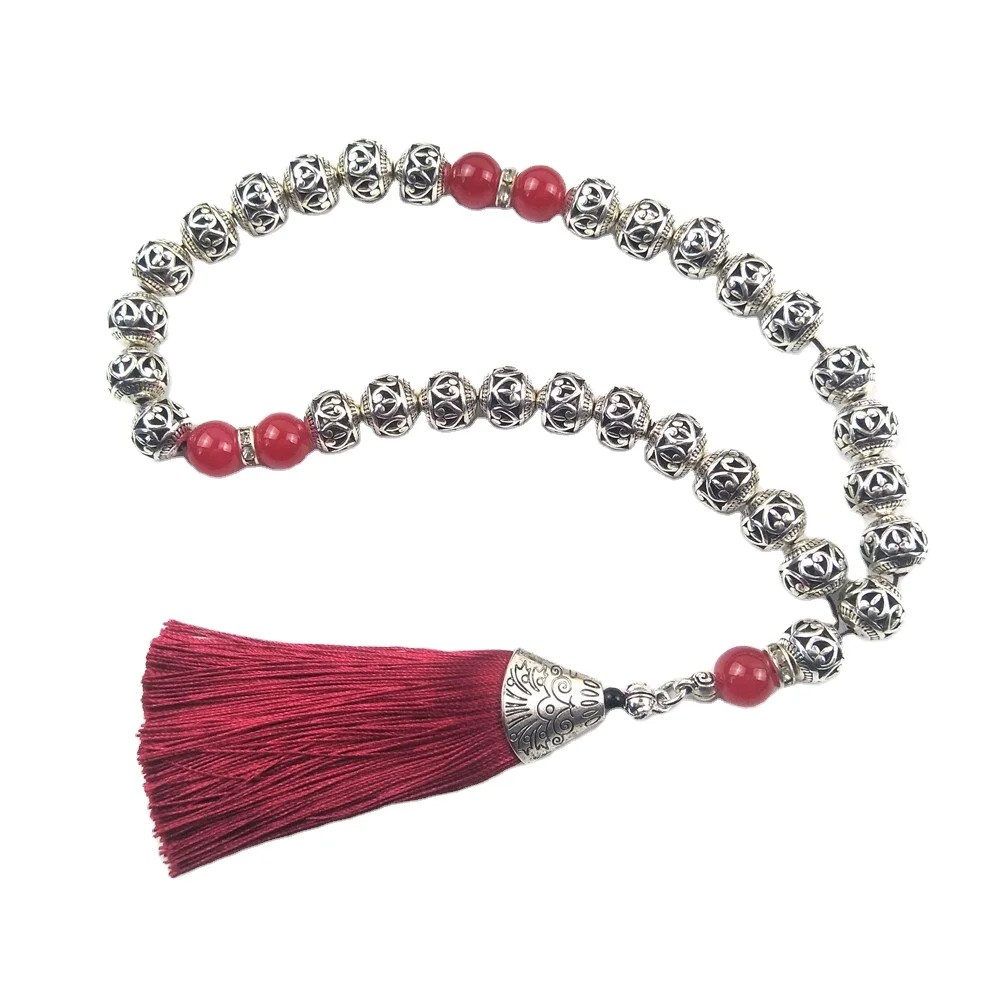 Tasbih Turkish Crystal Beads Tasbeeh Stylish Muslim Prayer Beads Muslim Islamic Praise Beads 33