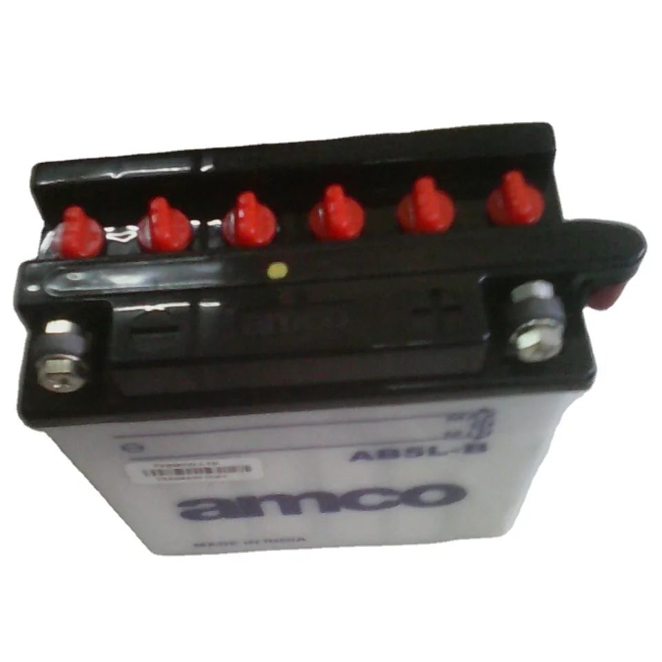 Battery Uncharged 12v 5ah Ab5lb K06012000 For Tvs Motor Cycle Parts