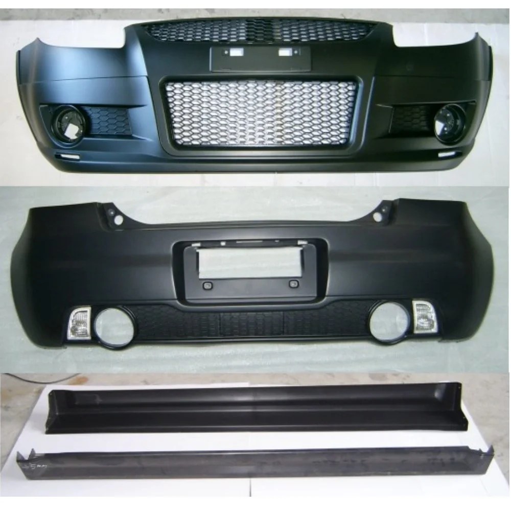 Auto Car Tuning Body Kit 20062008 Gti Look Front Bumper Rear Bumper