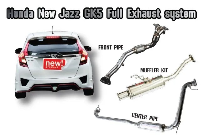 Honda Jazz Exhaust