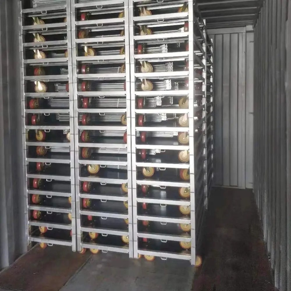 Newest Design Heavy Duty Utility Rolling Galvanized Metal Greenhouse