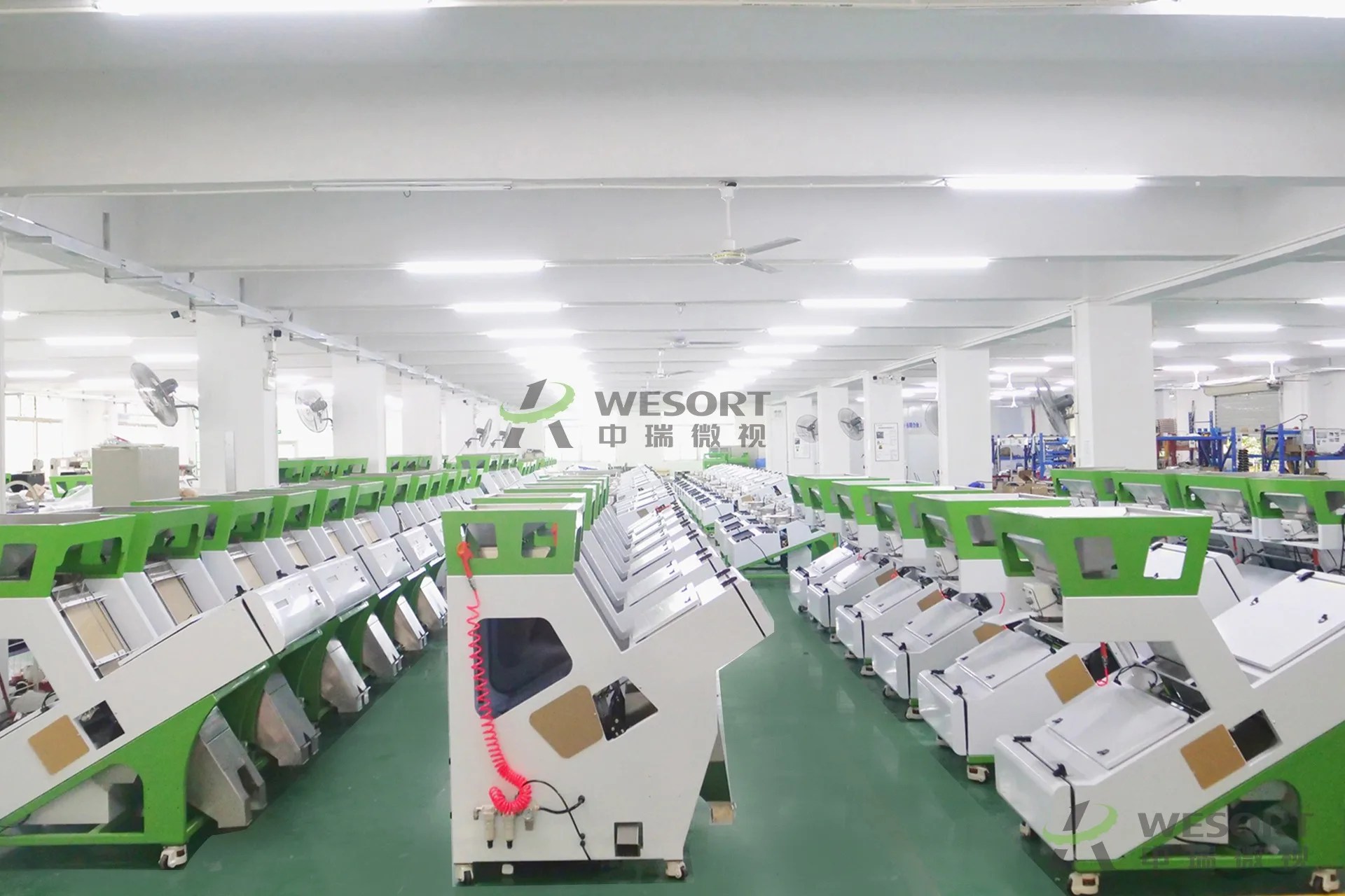 Shenzhen Wesort Technology Co., Ltd. Color sorter, Rice mill