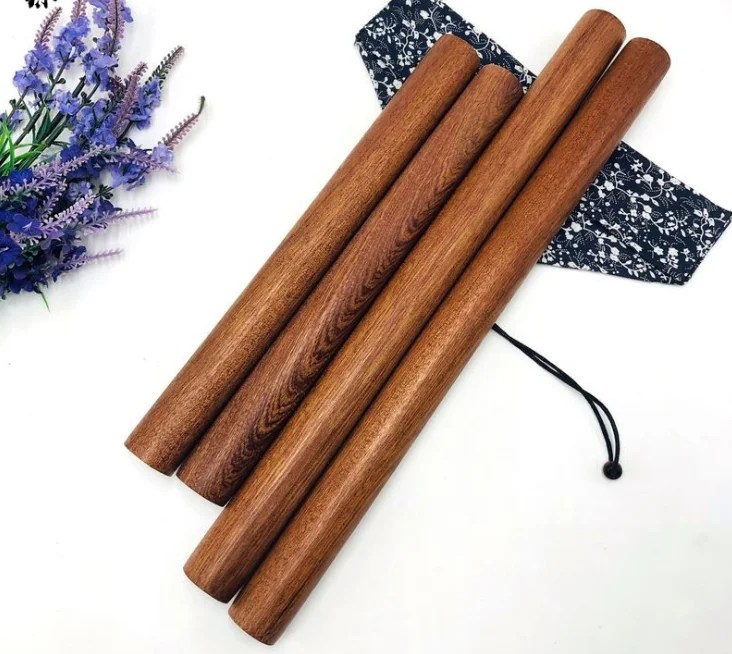 Wholesale 4pcs/set Kitchen Tools Protection Lotus Rolling Pins Wooden