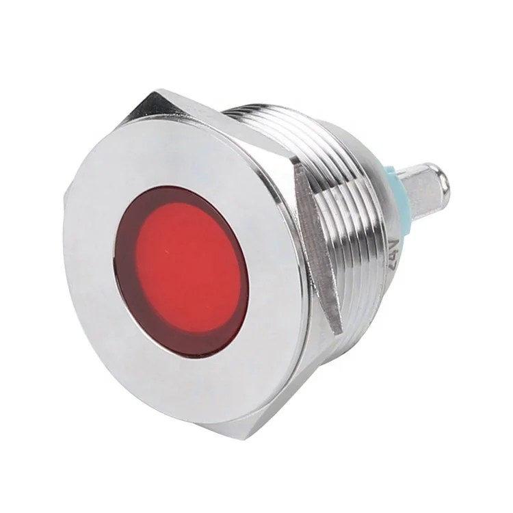 22mm Equipment Panel Mount 12v Led Indicator Light Buy Dash Panel