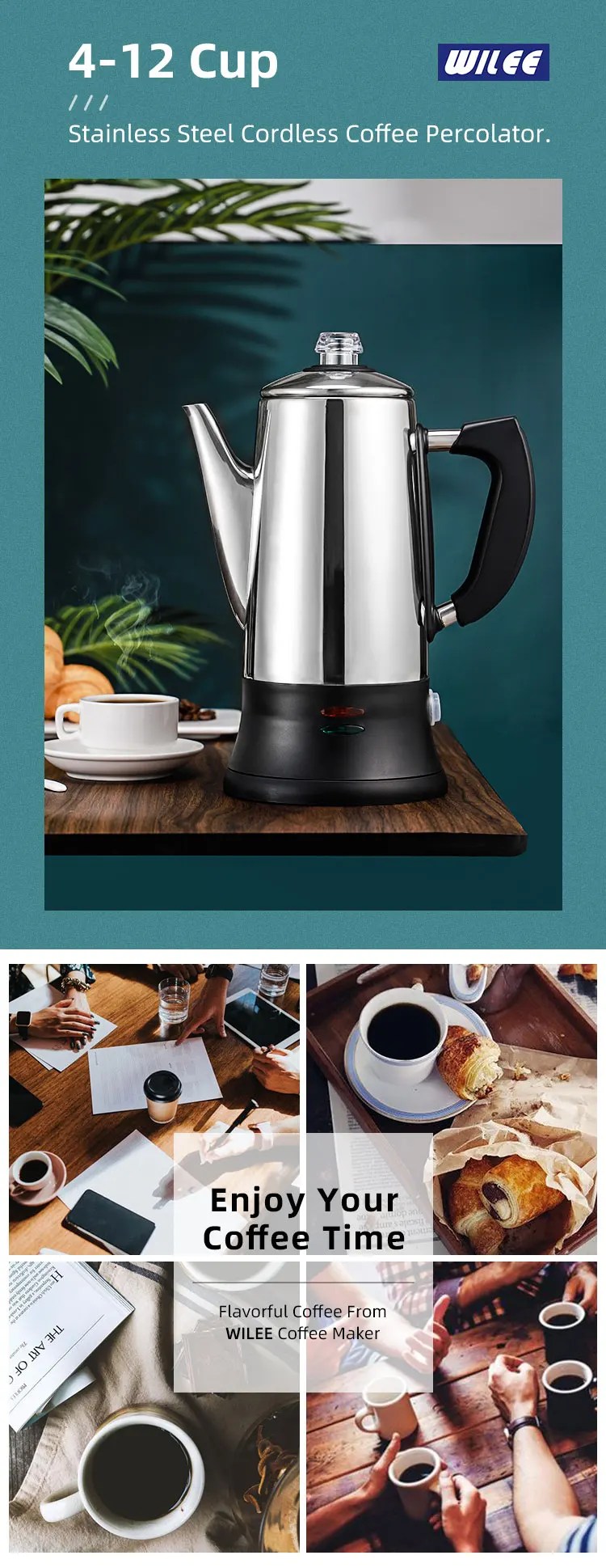 Glass coffee dripper kettle tea pot with stainless steel filter scale heat resistant espresso maker barista percolator moka pots. House Stainless Steel Electric Espresso Coffee Maker Moka Pot Latte Percolator Buy Latte Percolator Moka Pot Coffee Maker Product On Alibaba Com