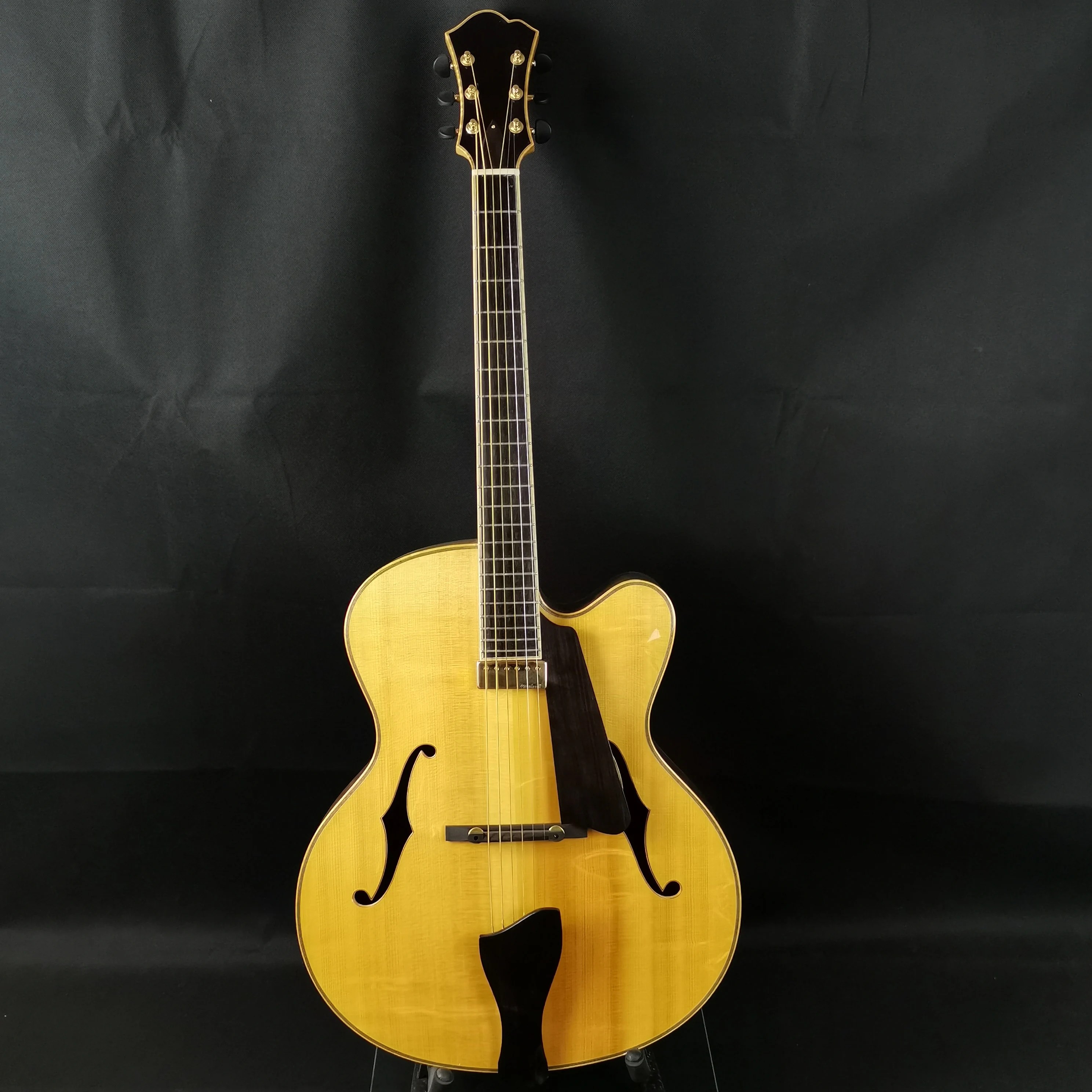 High Quality Tree Burl Pattern Handmade Jazz Guitar Buy Best Jazz