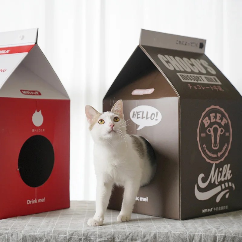 Großhandel karton katzenhaus Kaufen Sie die besten karton katzenhaus Stücke aus China karton