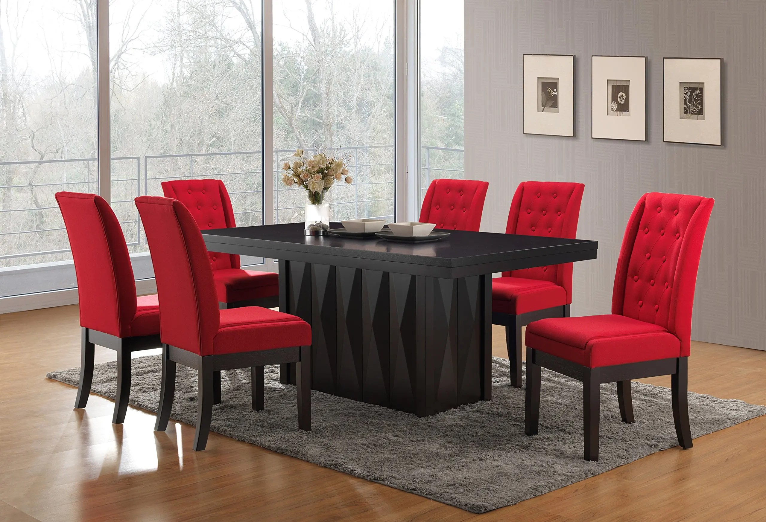 Buy Kings Brand Furniture 7Piece Rectangular Dining Room Set