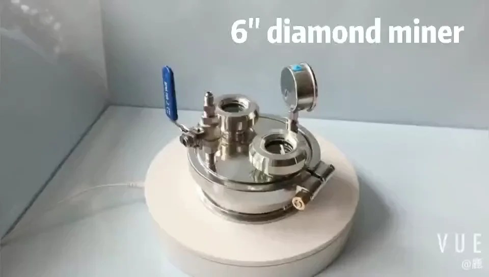 Diamond Miner With Sight Glass Solvent Diamonds Extraction Diamond