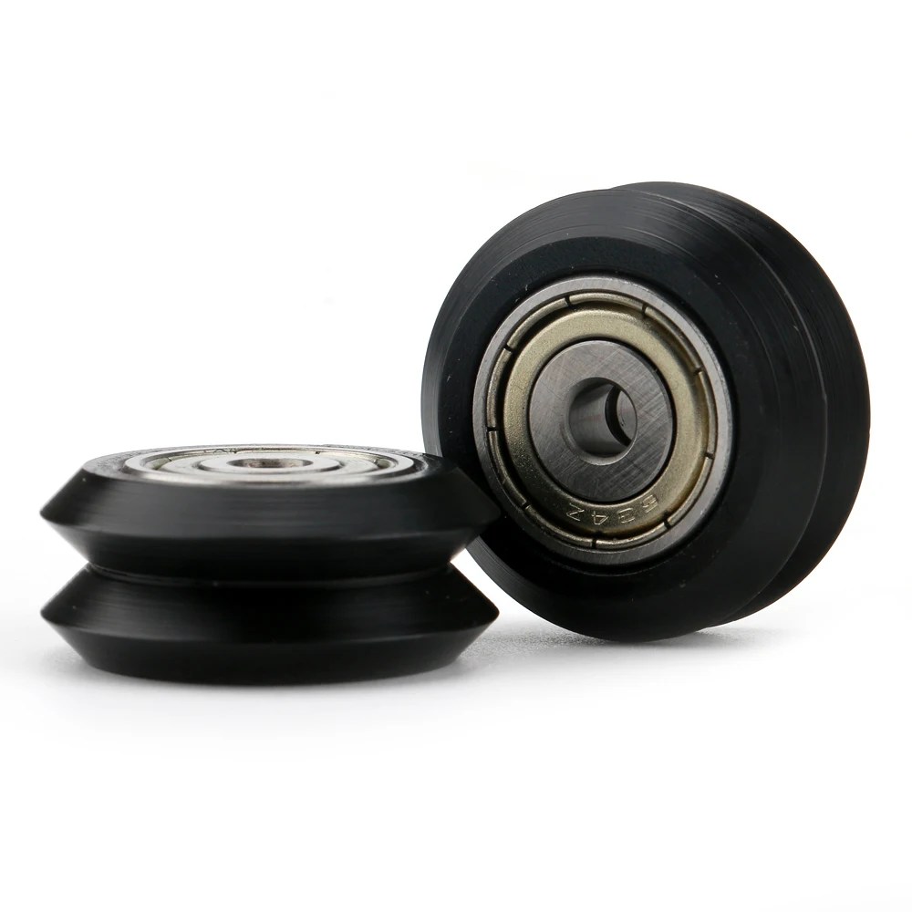 5mm Bore Delrin Solid V Wheel 6252rs 625zz Bearing Bw25 For Vslot