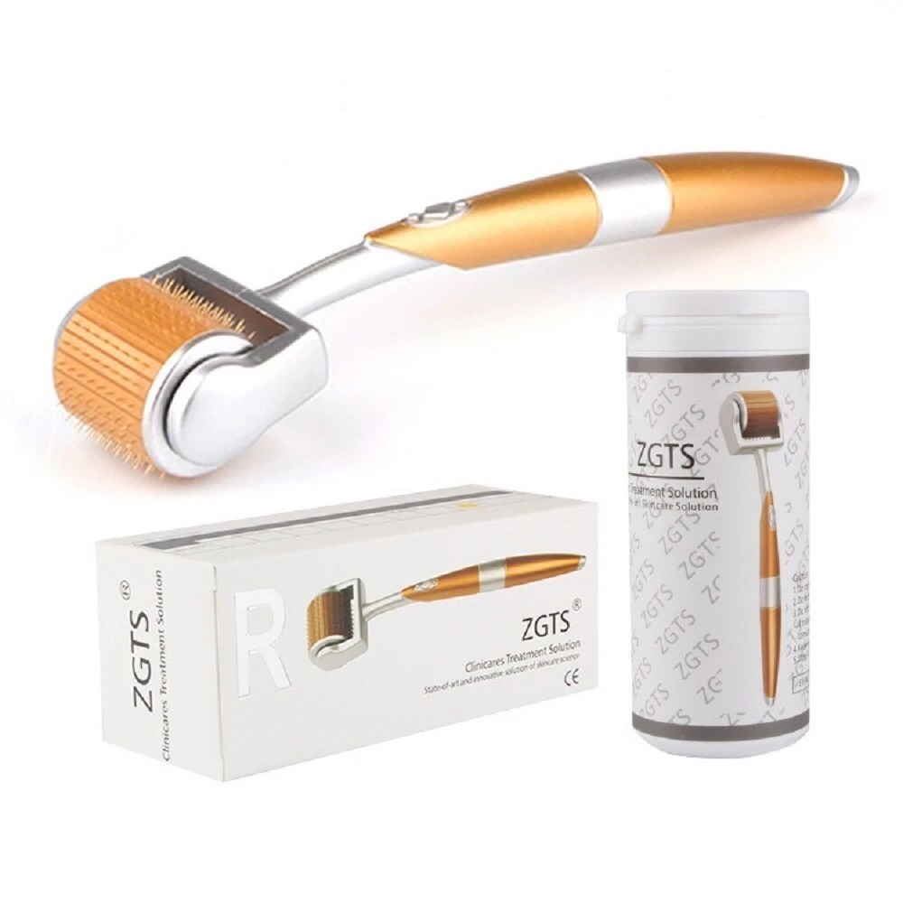 Dermaroller Zgts 192 Titanium Stainless Steel Seamless Hair Derma