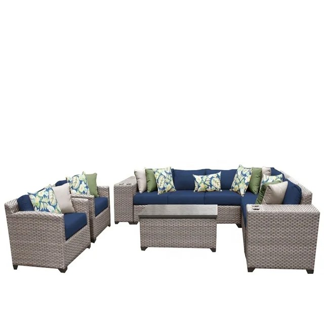 Audu Rattan Brisbane Outdoor Wicker Garden Set Balcony Patio Wicker