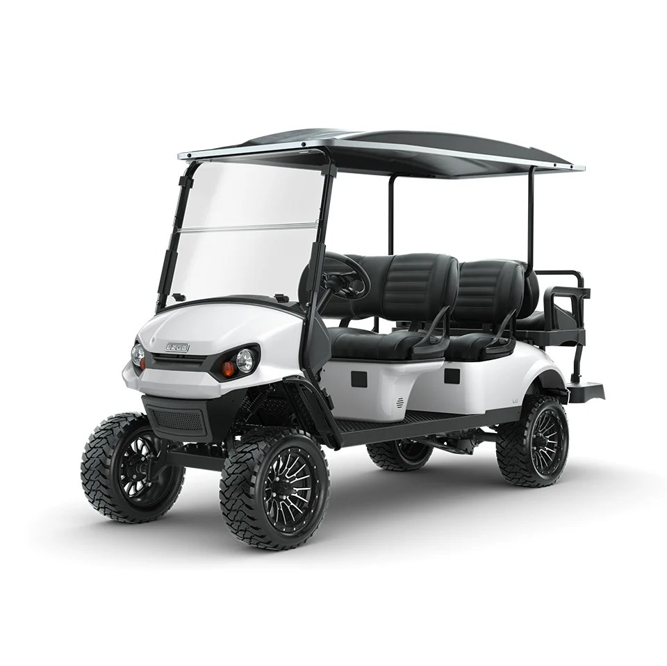 Custom 4 6 8 10 Seater Lithium Batteries Folding Golf Carts Electric