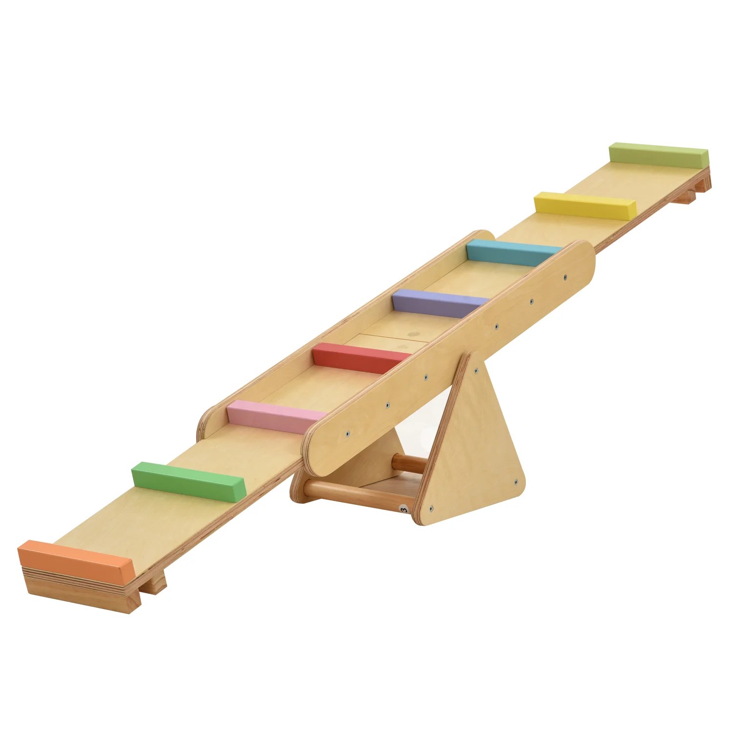 Indoor Playground Set Montessori Baby Fitness Toy Rocker Board Toddler