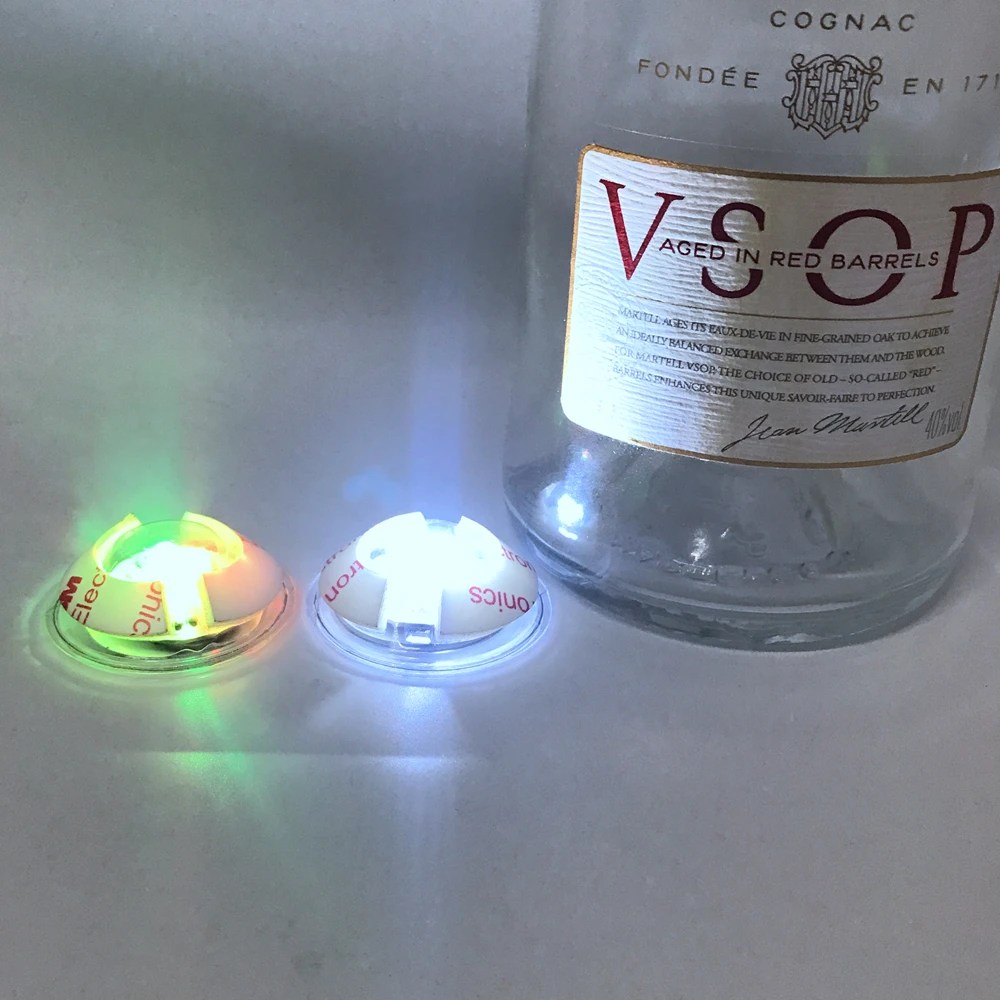 Top Selling Led Champagne Glasses Bottle Light With Foam Eva Adhesive