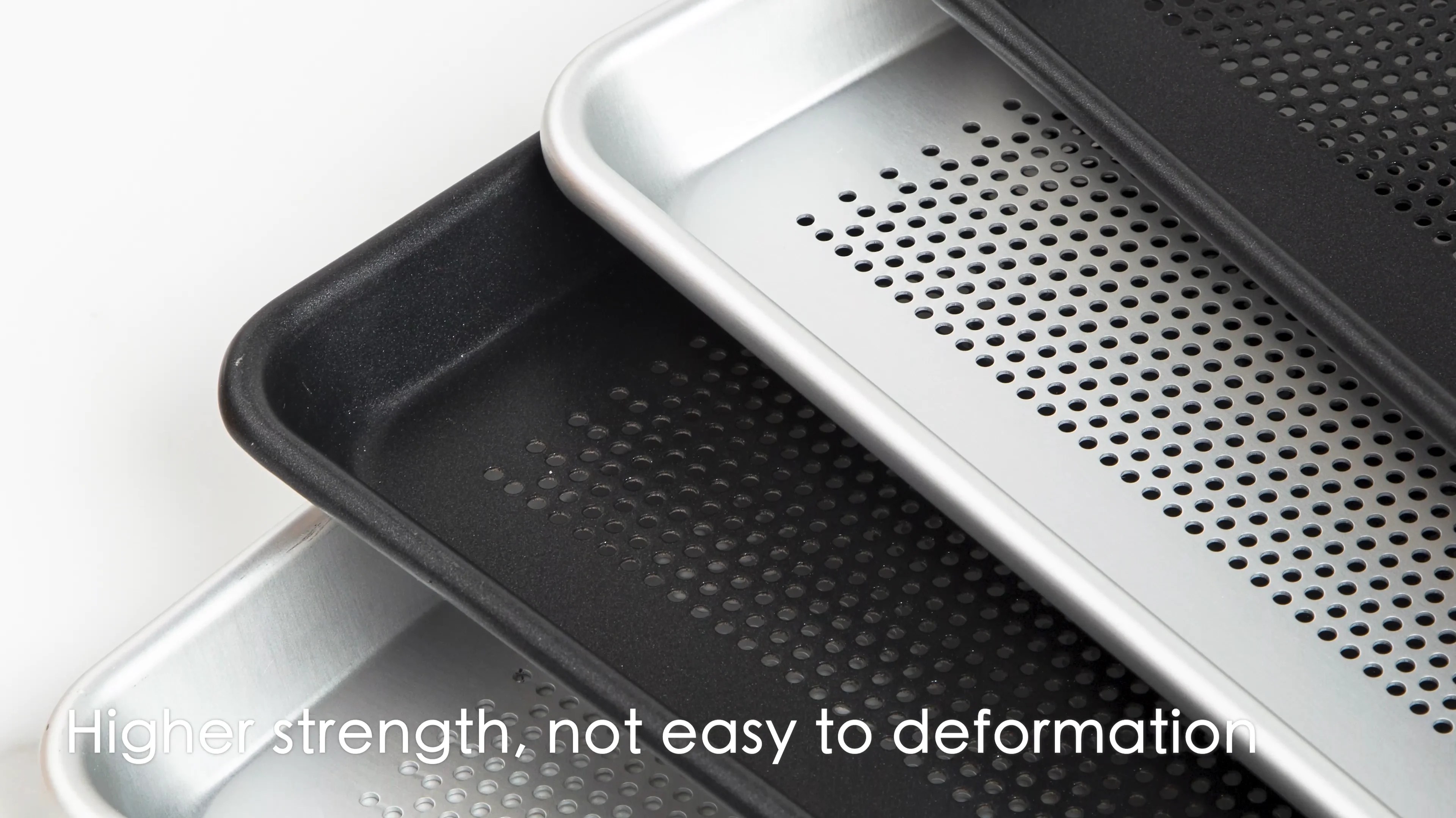 Hot Sale Anodized Aluminum Baking Tray Custom Size Sheet Pans Bakery