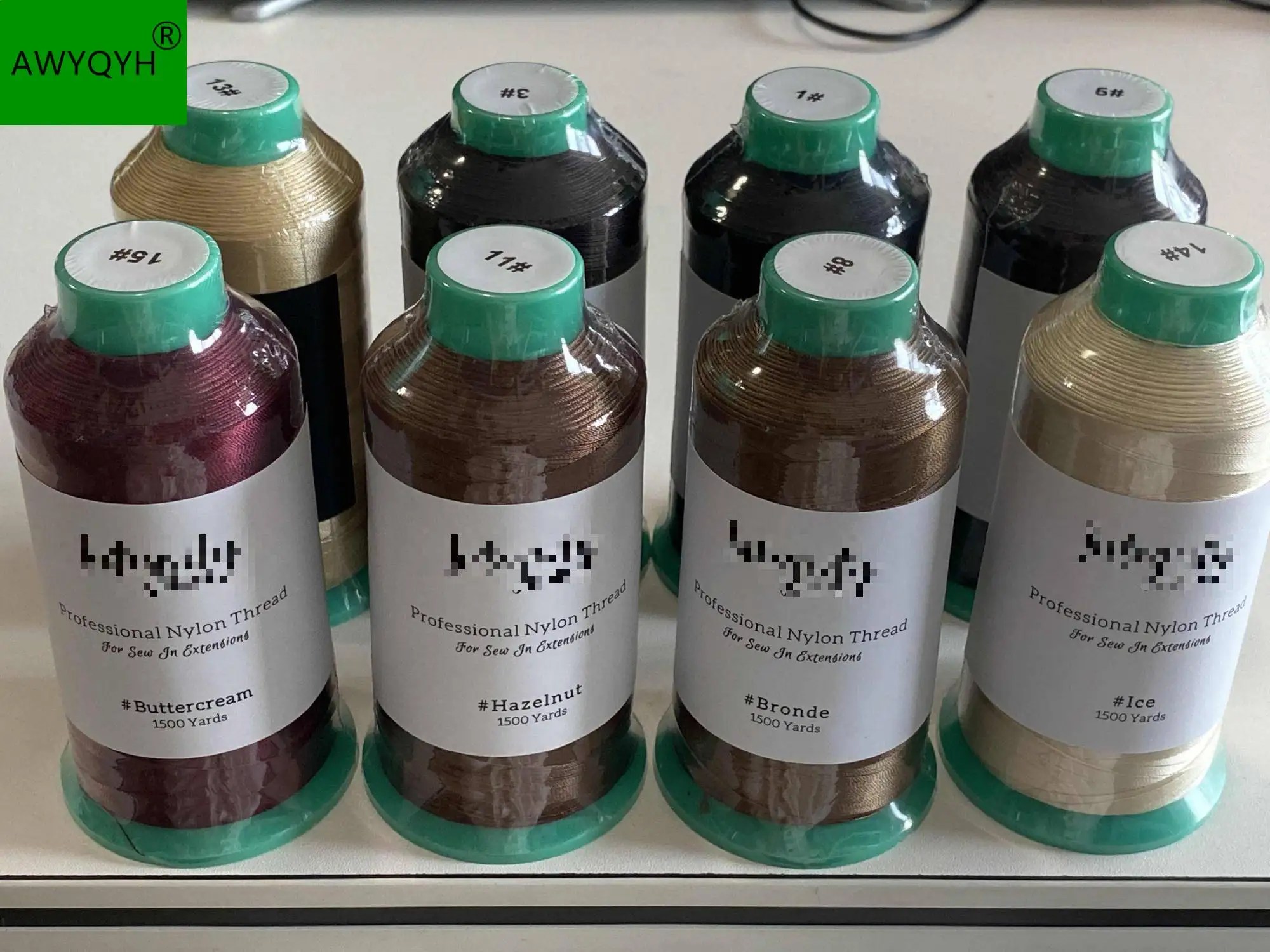 Cotton Thread Hair Wig Weaving Thread Hair Weaving Decor Small Roll