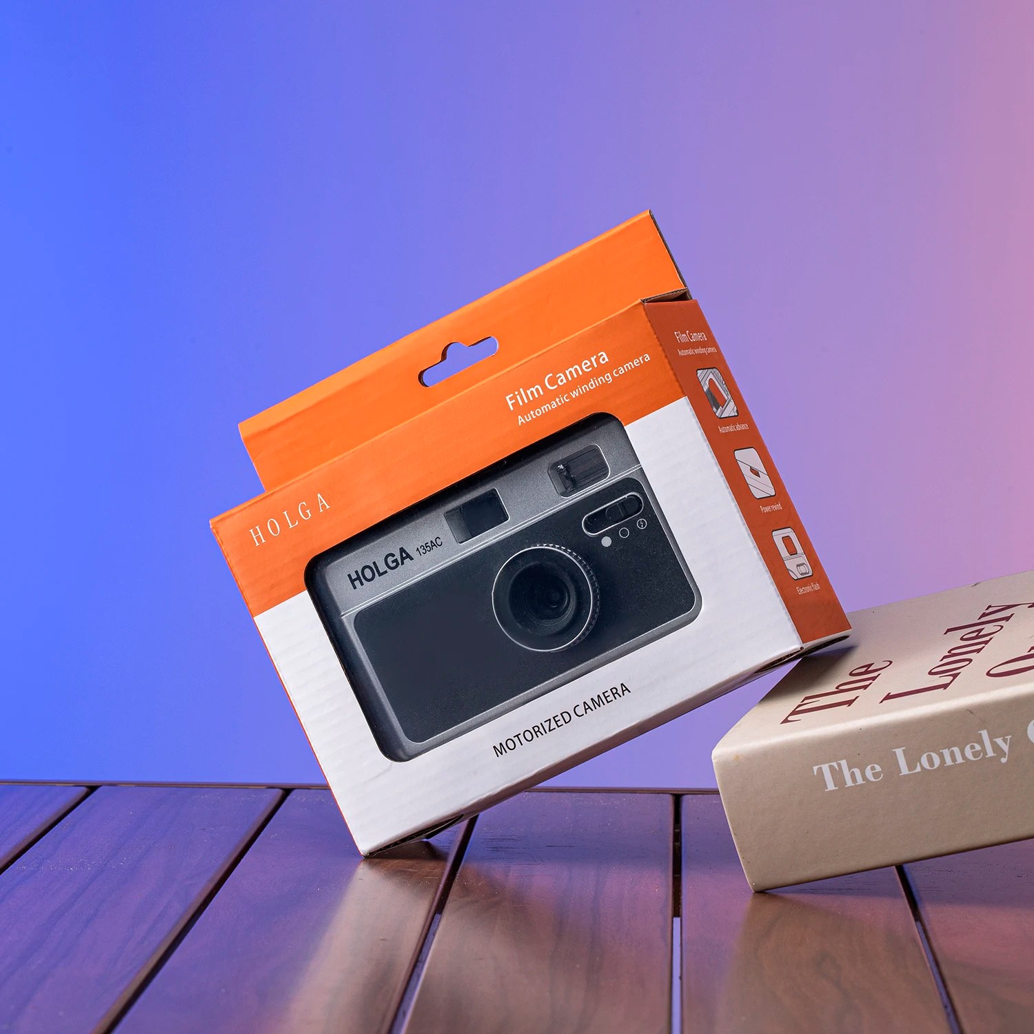 Holga 35mm Reusable Film Camera Vintage Retro 35mm Film Camera Builtin