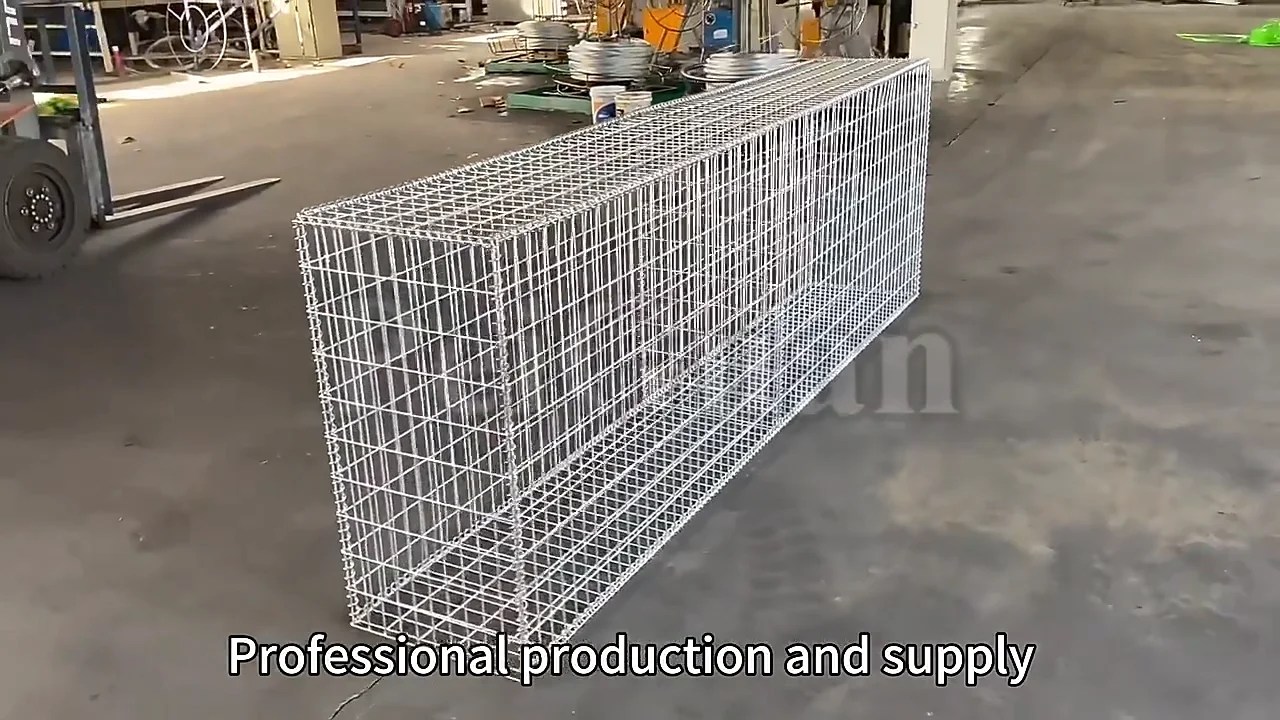 Hot Sale Galvanized Gabion Wire Mesh Diy Gabion Planter Wall Welded