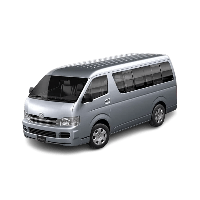 13 Seats Gasoline Toyota Hiace Used Mini Bus With Automatic