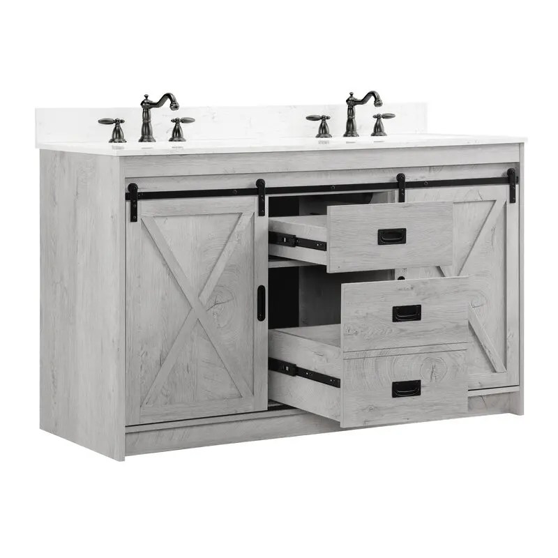 Wooden Classic Wash Basin Bathroom Rustic Bathroom Hanging