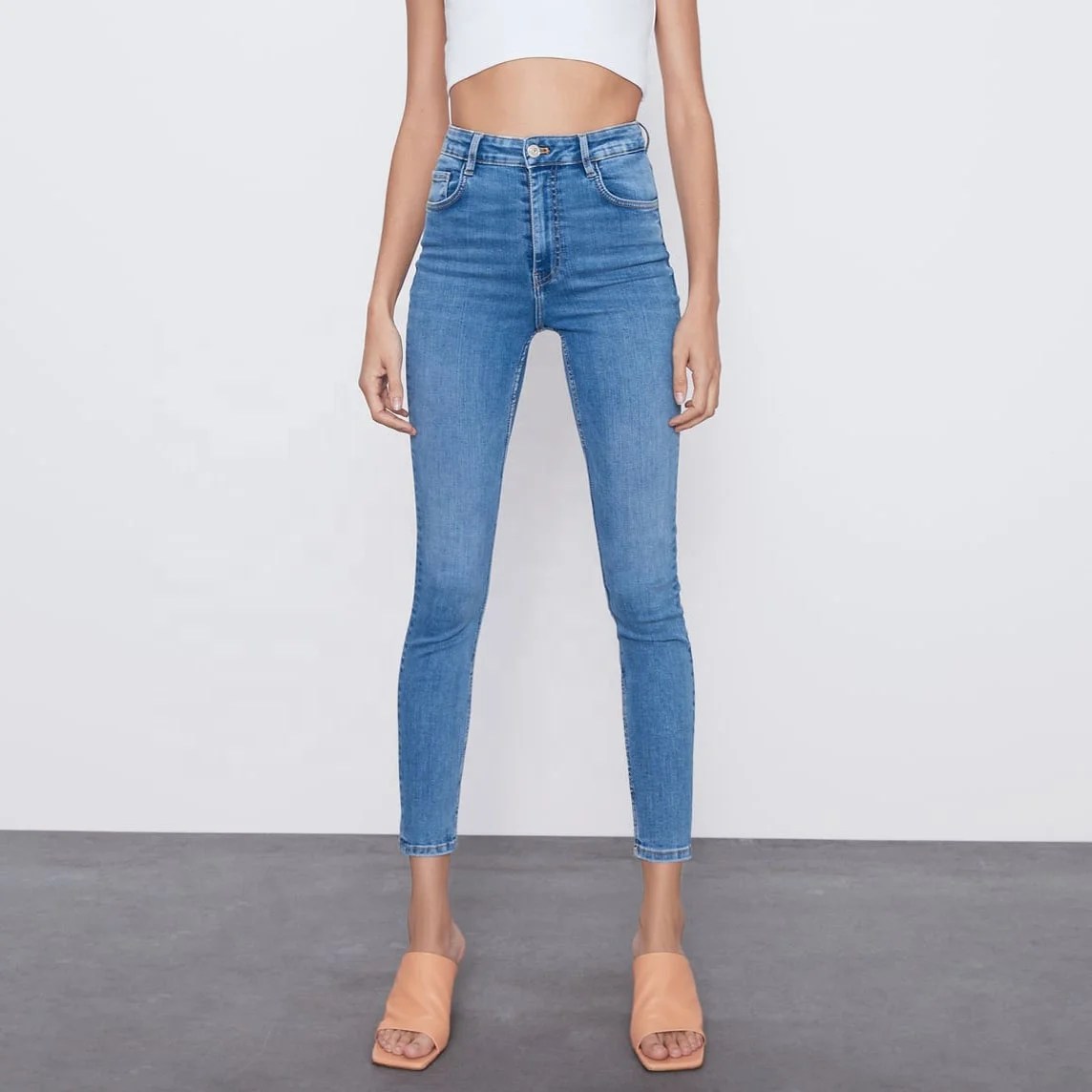 Stretch Jeans Dames Hoge Taille Store, Save 37% - Colaisteanatha.ie