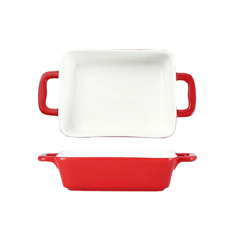 Nordic Ceramic Baking Pan Cheese Microwave Binaural Plate Oven Fit Ceramic Bakeware Buy