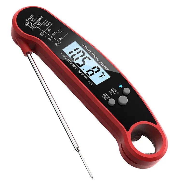 Kitchen Food Steak Bbq Instant Read Digital Meat Thermometer For Cooking Waterproof With